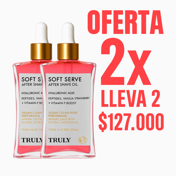2x1 Truly Soft Serve 127.000 OFERTA ESPECIAL